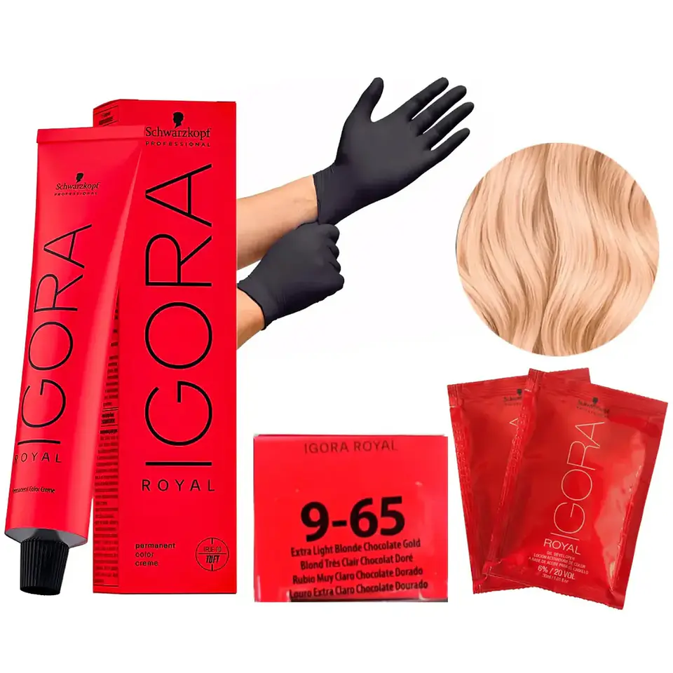 Tinte Igora Royal Tintura Cabello+ Oxidante 60ml  44