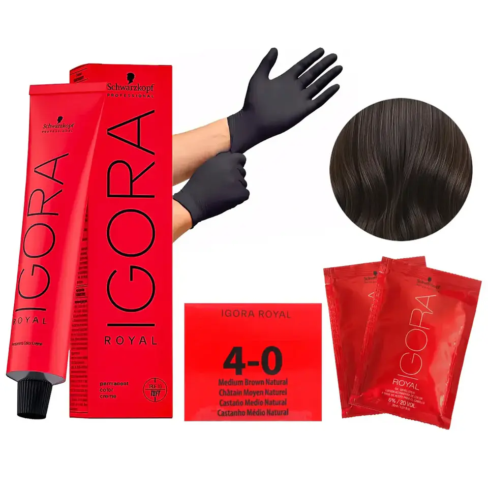 Tinte Igora Royal Tintura Cabello+ Oxidante 60ml  46