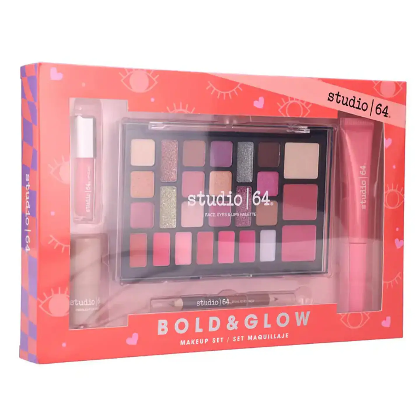 Set Maquillaje Bold Y Glow - Studio 64  4