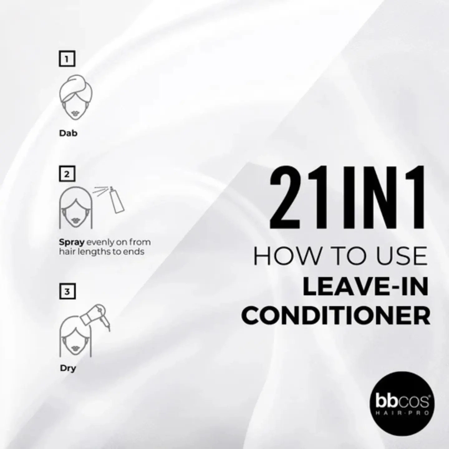 Acondicionador Laminar Leave In Spray Revival 21/1 100ml BBCOS 2