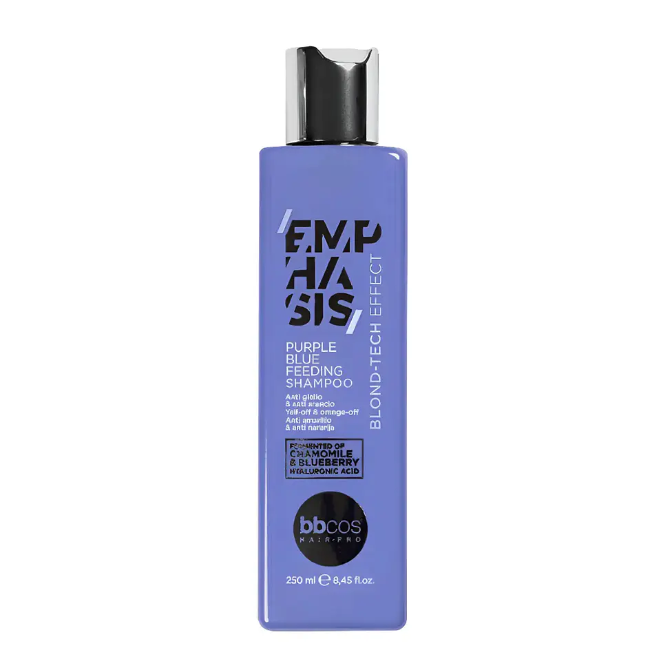 Shampoo Matizador  Emphasis Blond Tech feed 250ml 1