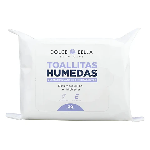 Toallitas Húmedas Desmaquillante E Hidratantes Dolcebella