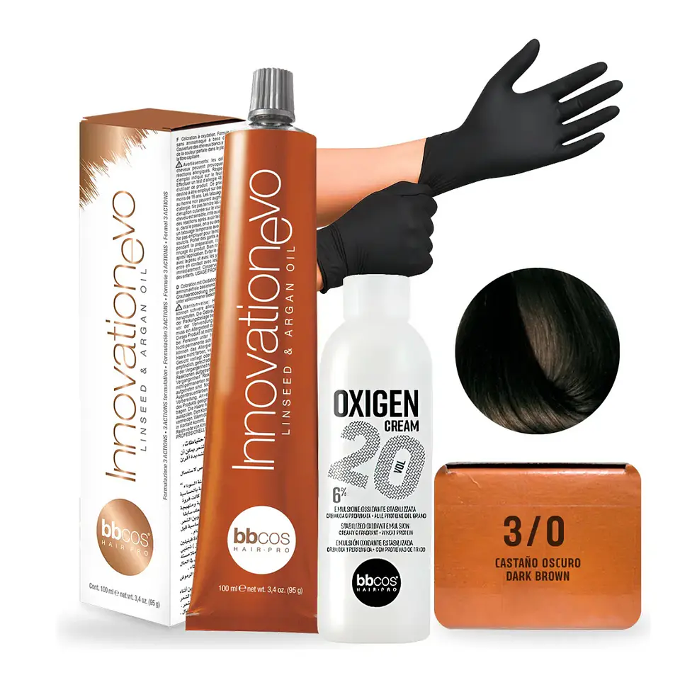 Tintura Innovation Evo Bbcos 100ml + Oxidante 20v 2