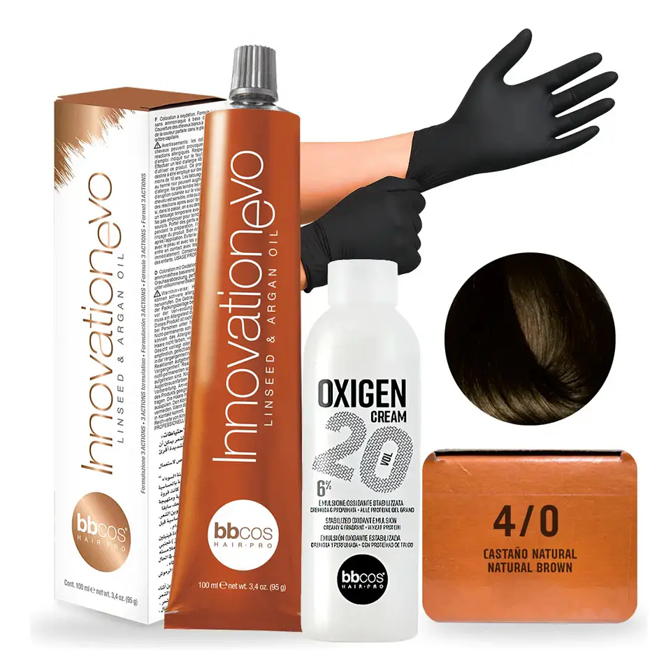 Tintura Innovation Evo Bbcos 100ml + Oxidante 20v 3
