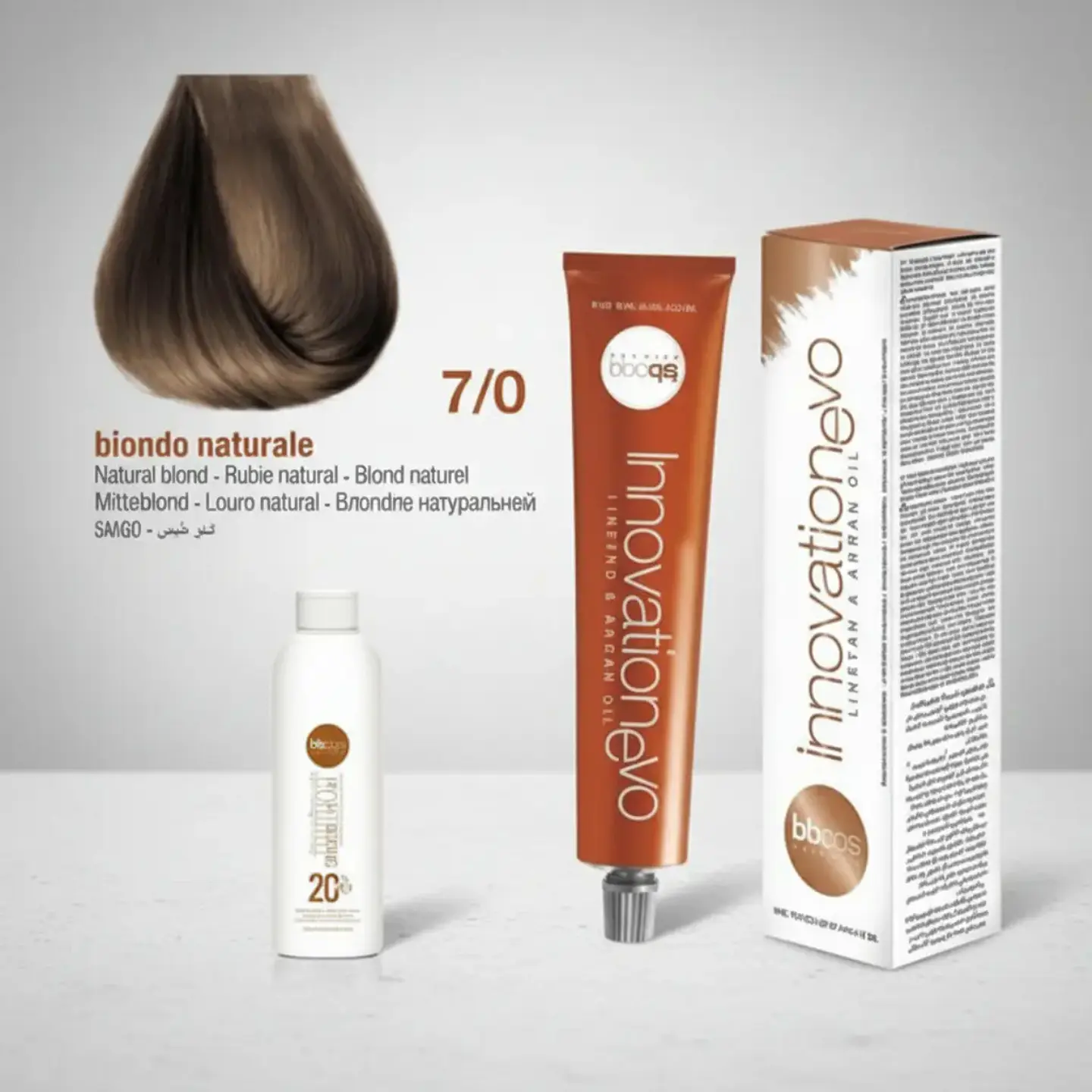 Tintura Innovation Evo Bbcos 100ml + Oxidante 20v 6