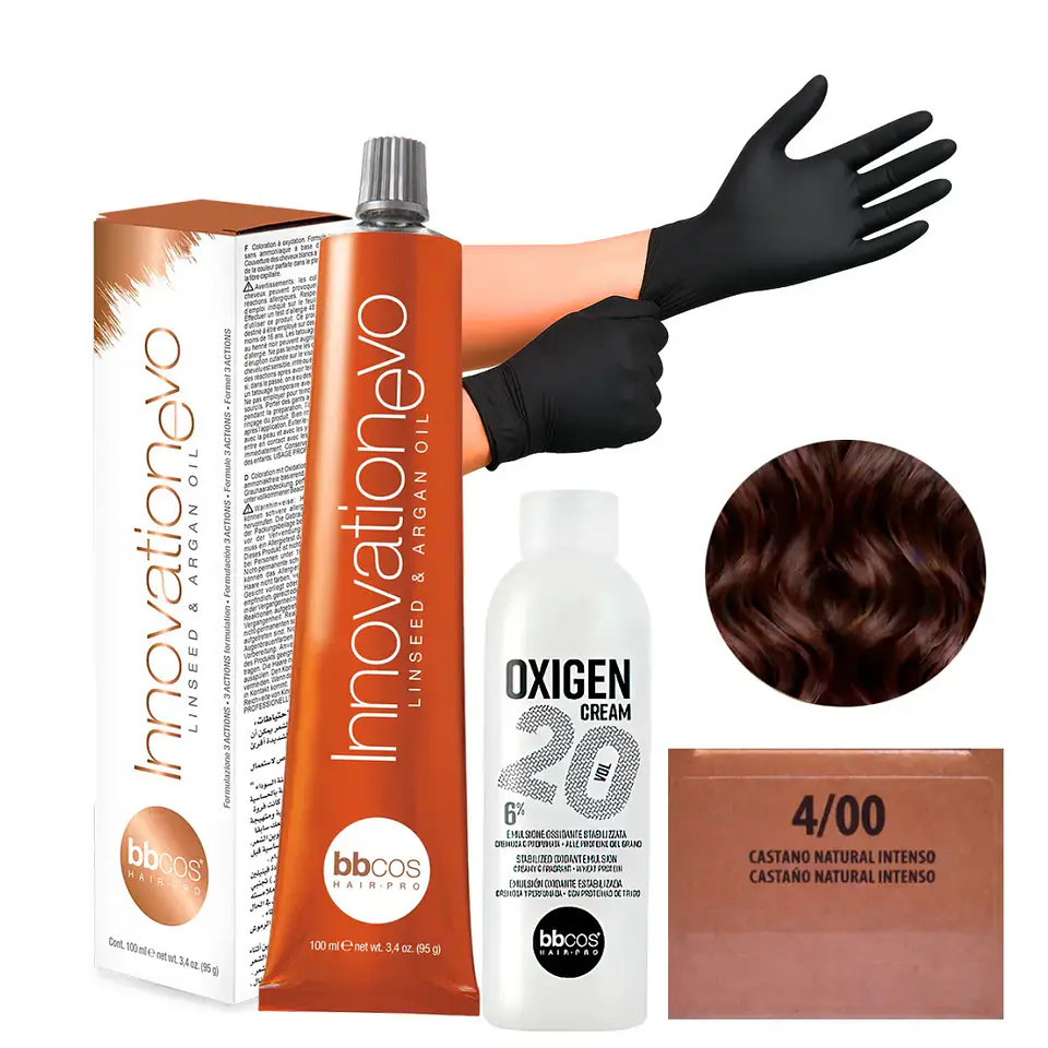Tintura Innovation Evo Bbcos 100ml + Oxidante 20v 10