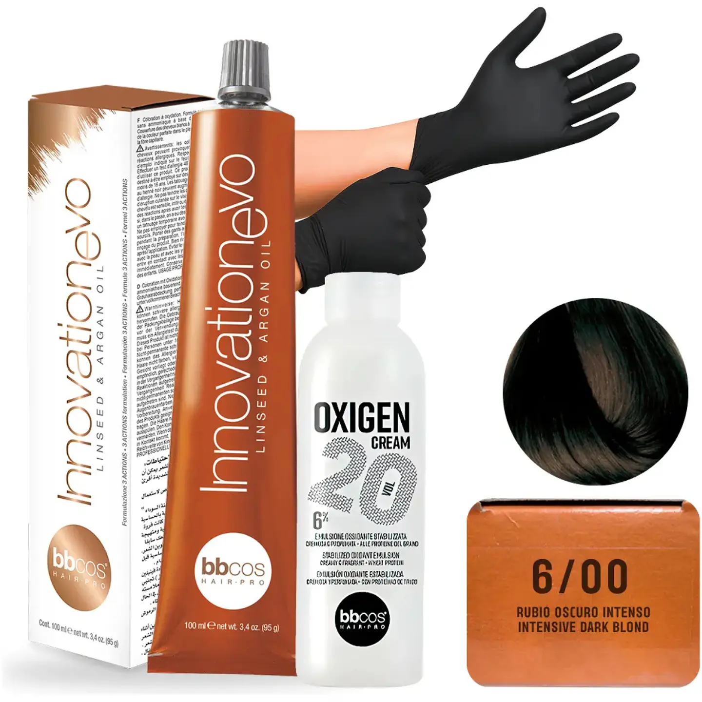 Tintura Innovation Evo Bbcos 100ml + Oxidante 20v 12