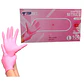 Guantes Nitrilo Rosado Topsafe X 100u Talla L - Miniatura 1