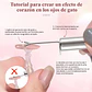 Imán Para Ojo De Gatonail 3 En 1 Y Corazón 3d Uñas Cherimoya - Miniatura 4