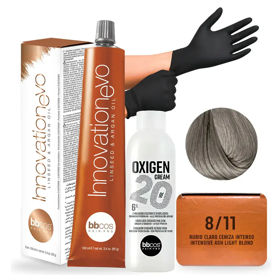 Tintura Innovation Evo Bbcos 100ml + Oxidante 20v 9
