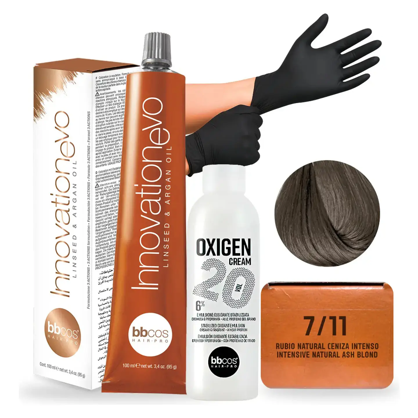Tintura Innovation Evo Bbcos 100ml + Oxidante 20v 10