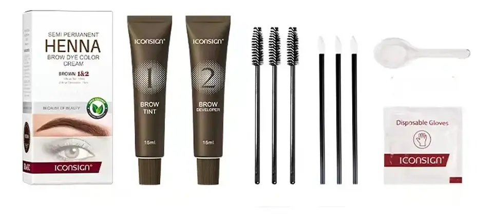 Tinte Semi Permanente Para Cejas Y Pestañas Henna 15ml 1