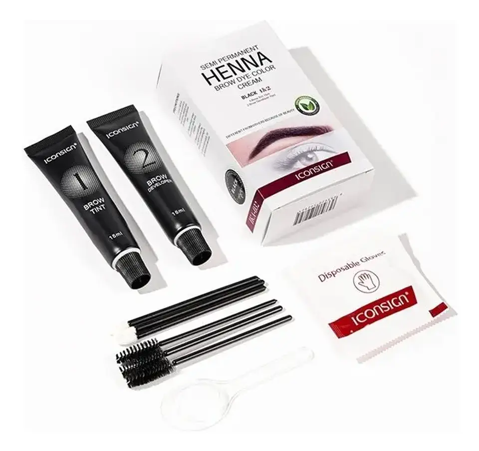 Tinte Semi Permanente Para Cejas Y Pestañas Henna 15ml 3