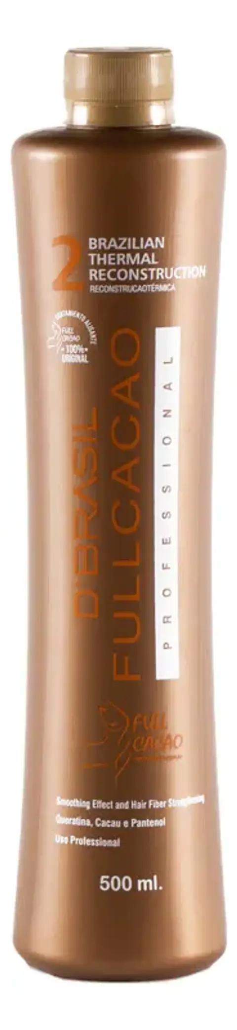 Fullcacao® Keratina Alisado Capilar (3 Pasos) 500ml