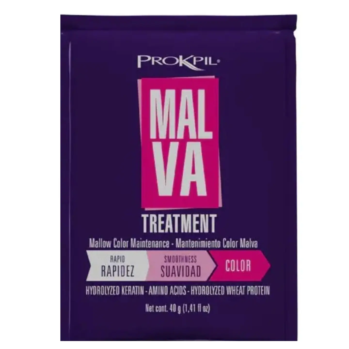 Tratamiento Matizador Malva Sachet Prokpil 40gr 1