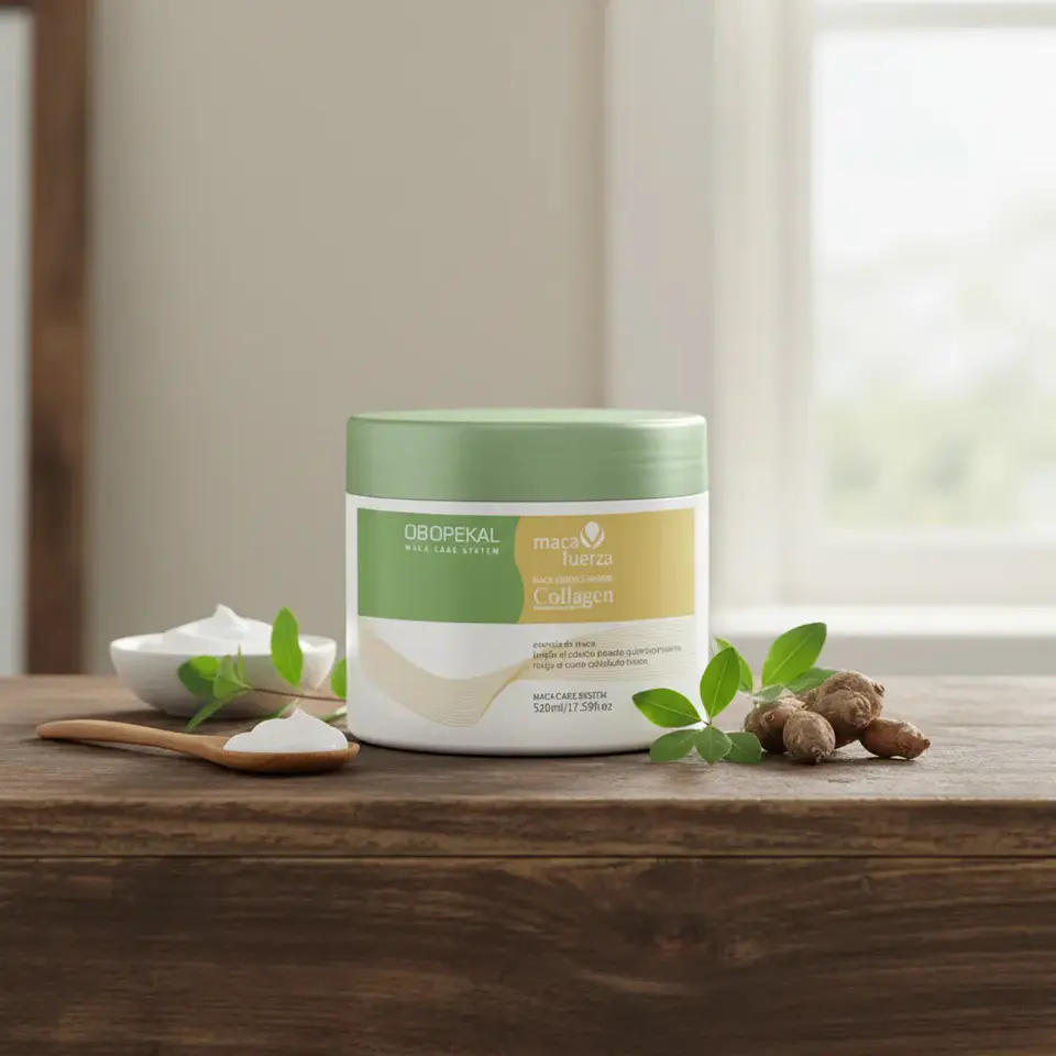 Crema Capillar Reparacion Maca Collagen 520ml 4