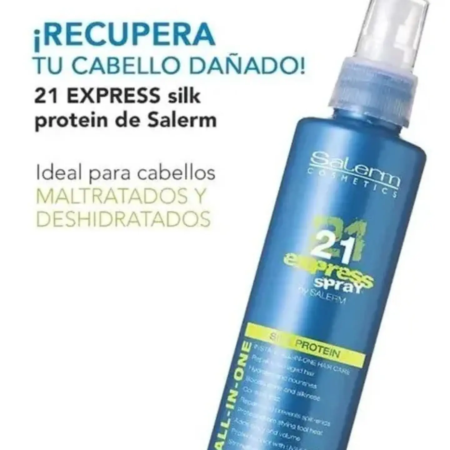 Spray Express Protector Cabello Maltratado 150ml Salerm 21  2