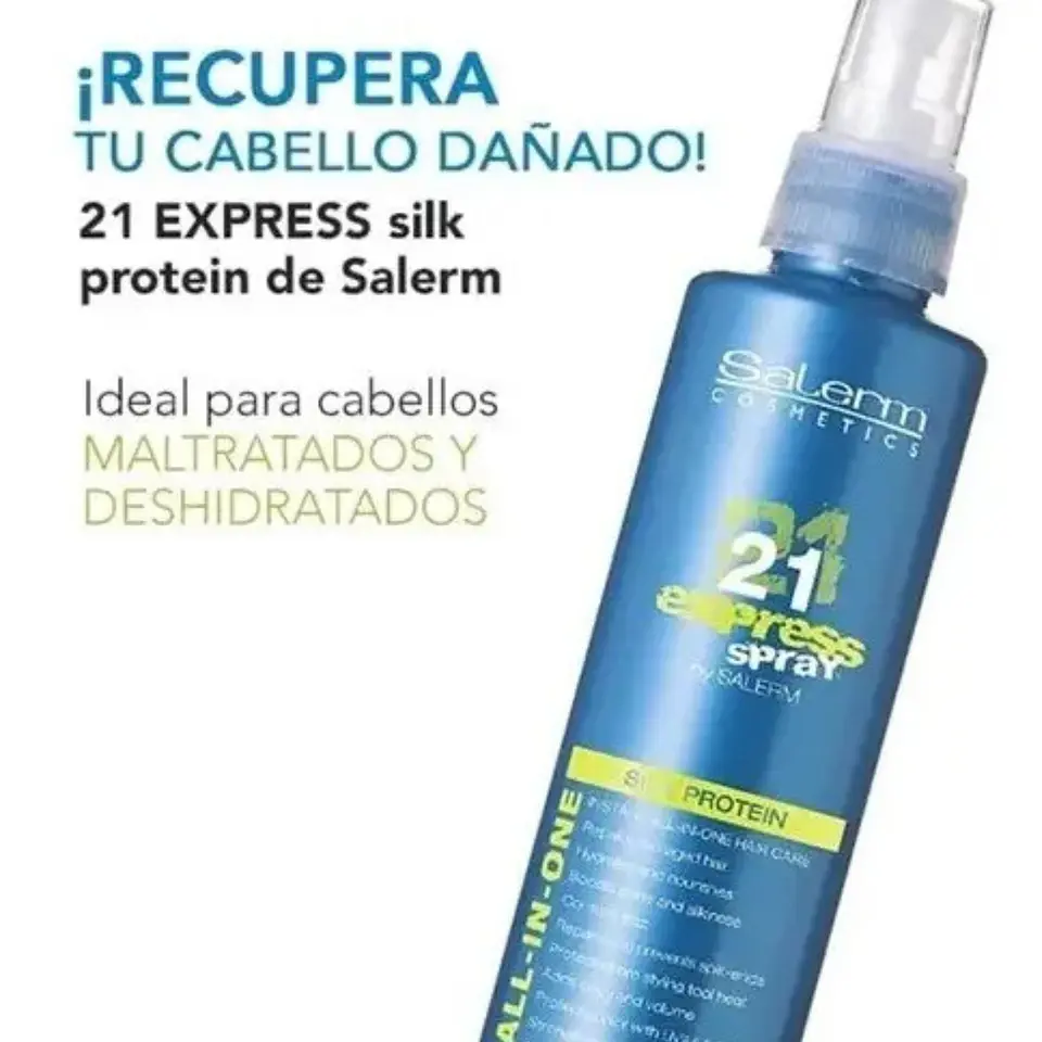 Spray Express Protector Cabello Maltratado 150ml Salerm 21  2