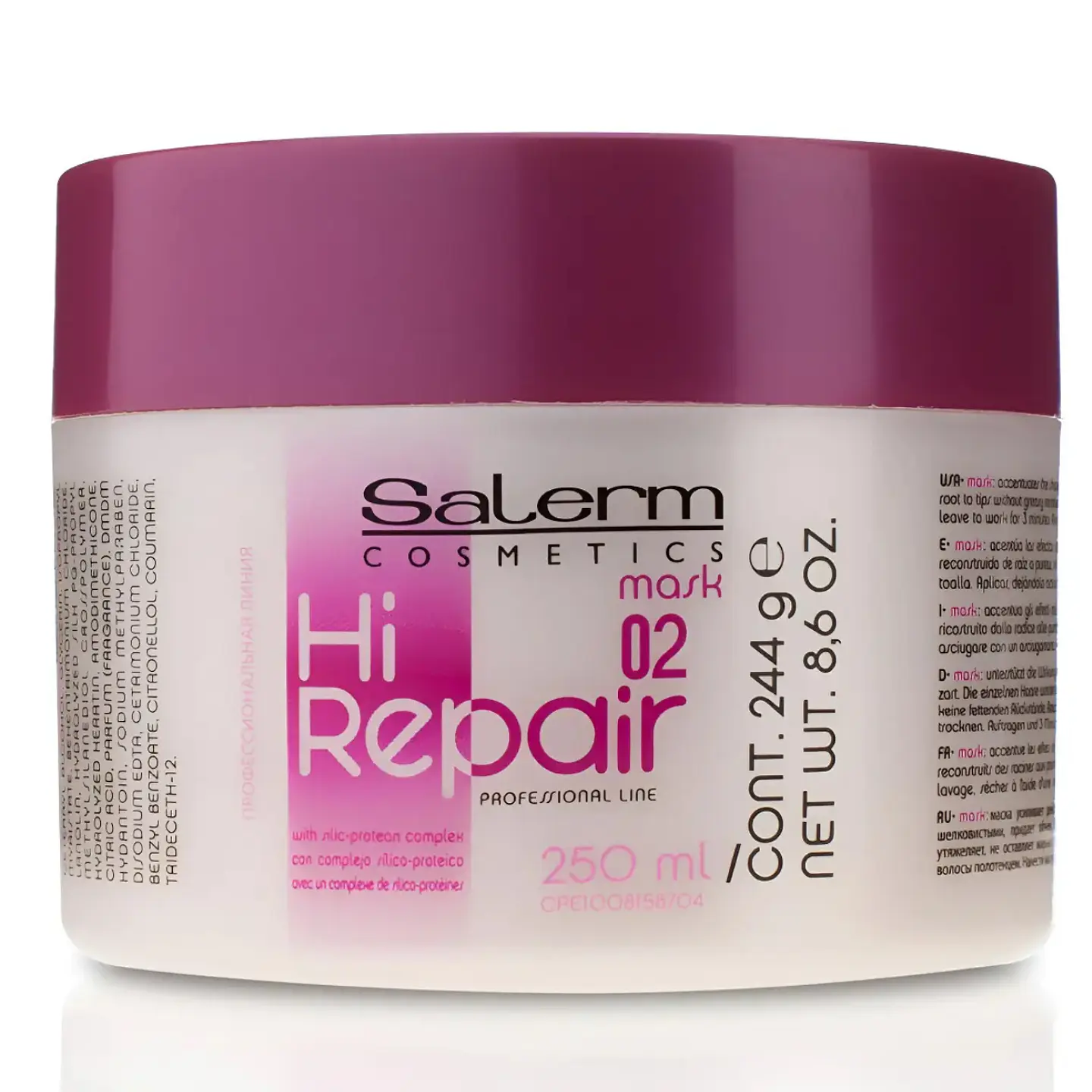 Mascarilla Hi Repair Salerm 250ml  1