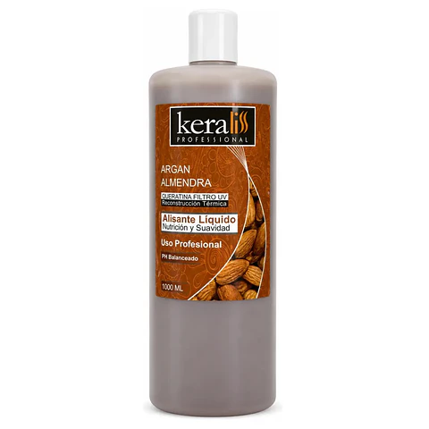 Liquida Keratina Alisado Almendra+argan 1000ml Keraliss® 