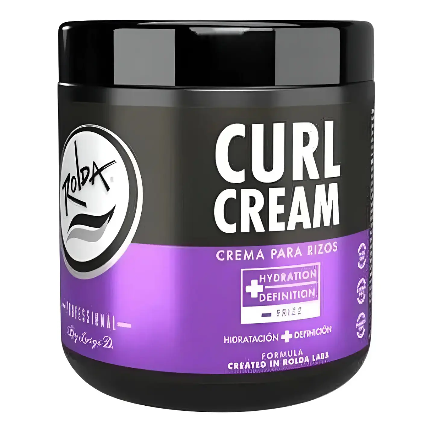 Crema Moldeadora Capilar Rolda Cabellos Rizos Anticaspa 500g 1