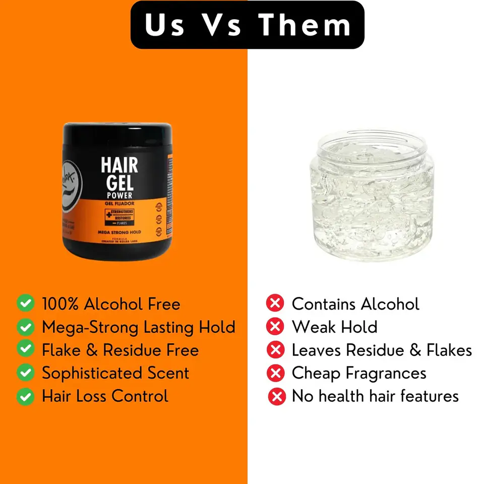 Gel Fijadora Cabello Rolda Hair Power 500g 2