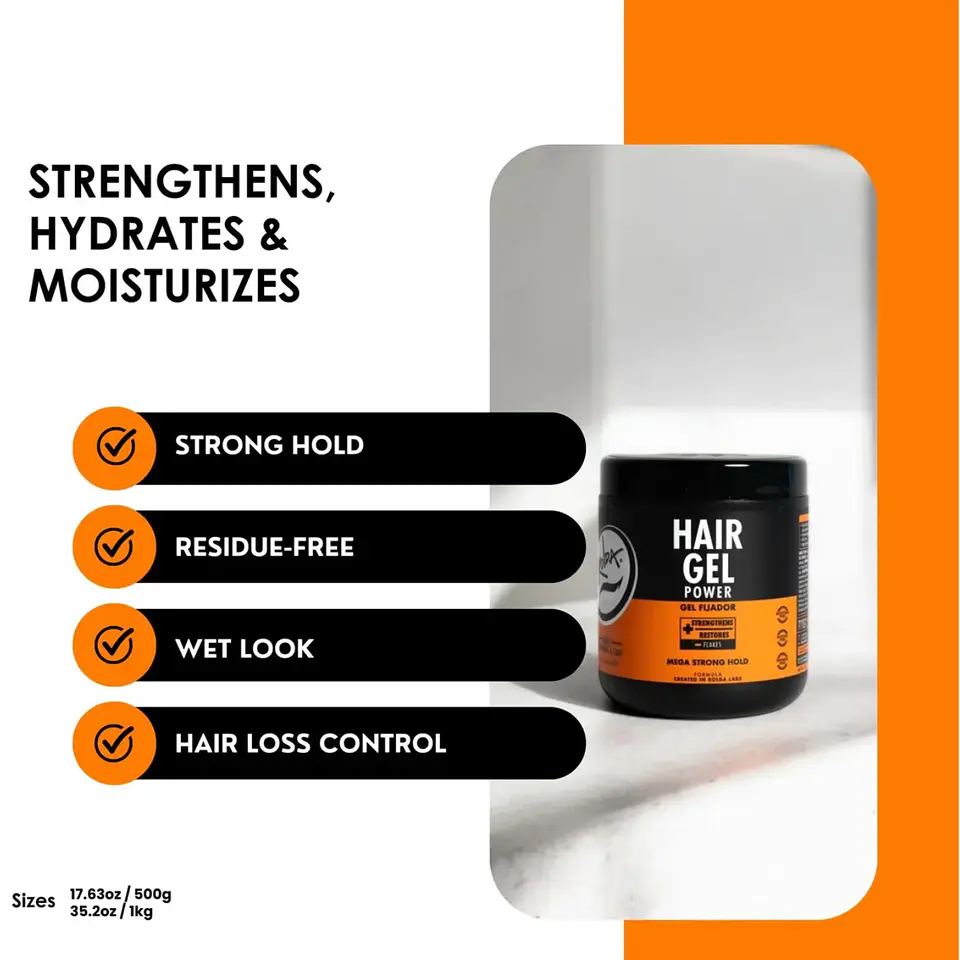Gel Fijadora Cabello Rolda Hair Power 500g 3