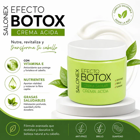 Crema Acida Tratamiento Capilar Reparador Salonex 500ml 