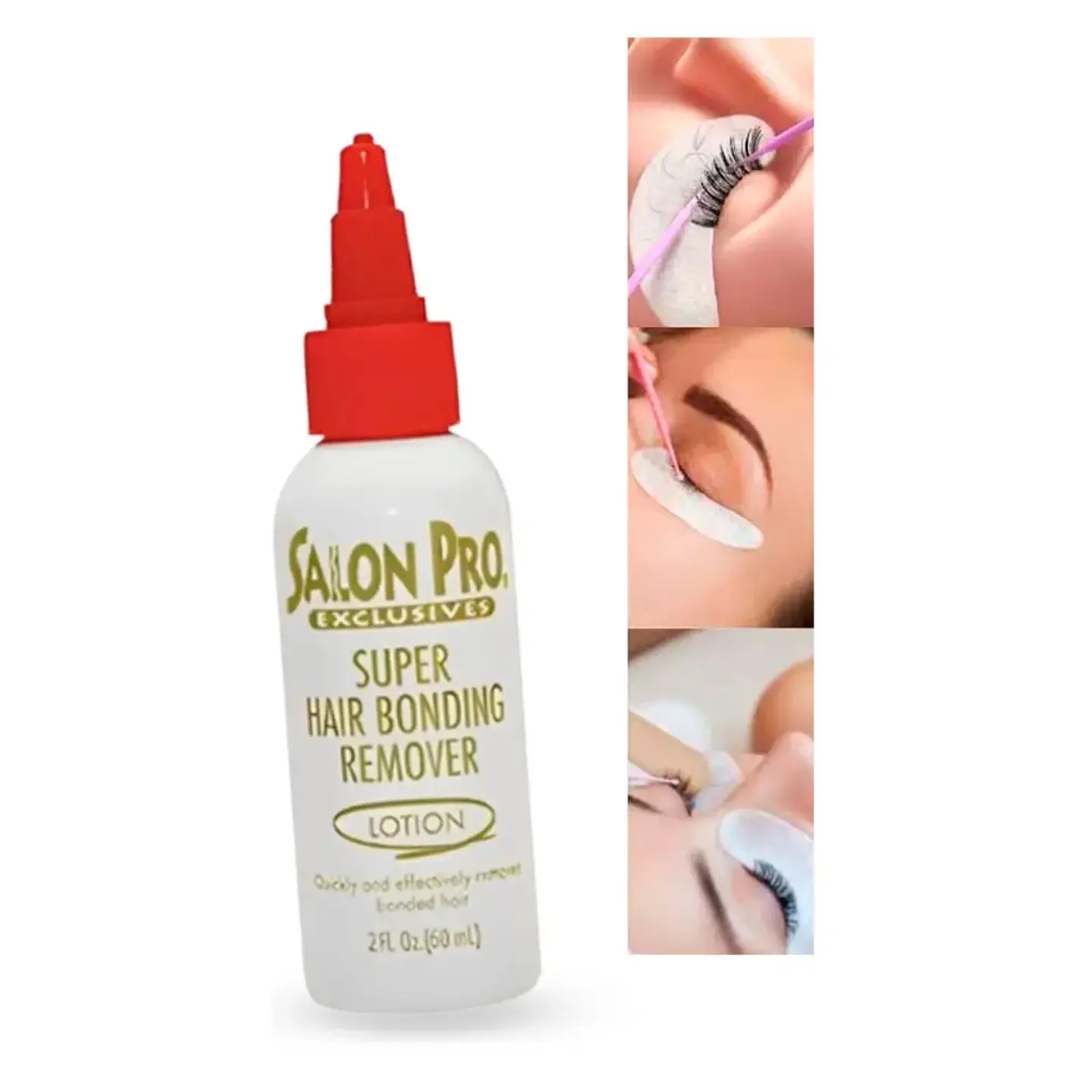 Pegamento Pestañas 30ml +removedor 60ml Salon Pro Original 3