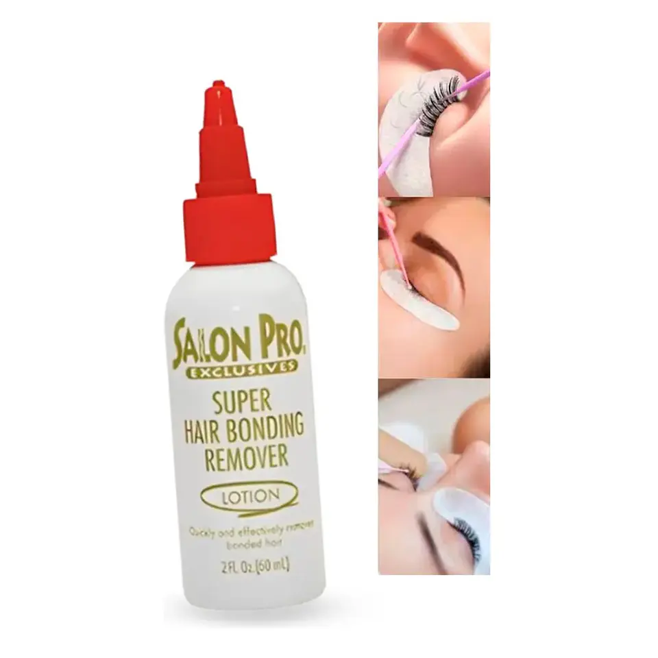 Pegamento Pestañas 30ml +removedor 60ml Salon Pro Original 3