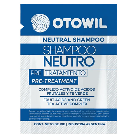 Shampoo Neutro Otowil Sachet 10g 