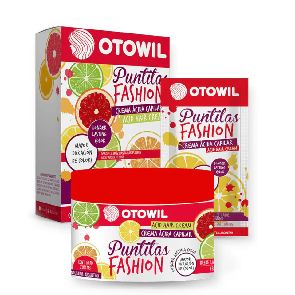 Crema Ácida Capilar Selladora P Fashion Otowil Sachet 25g 2