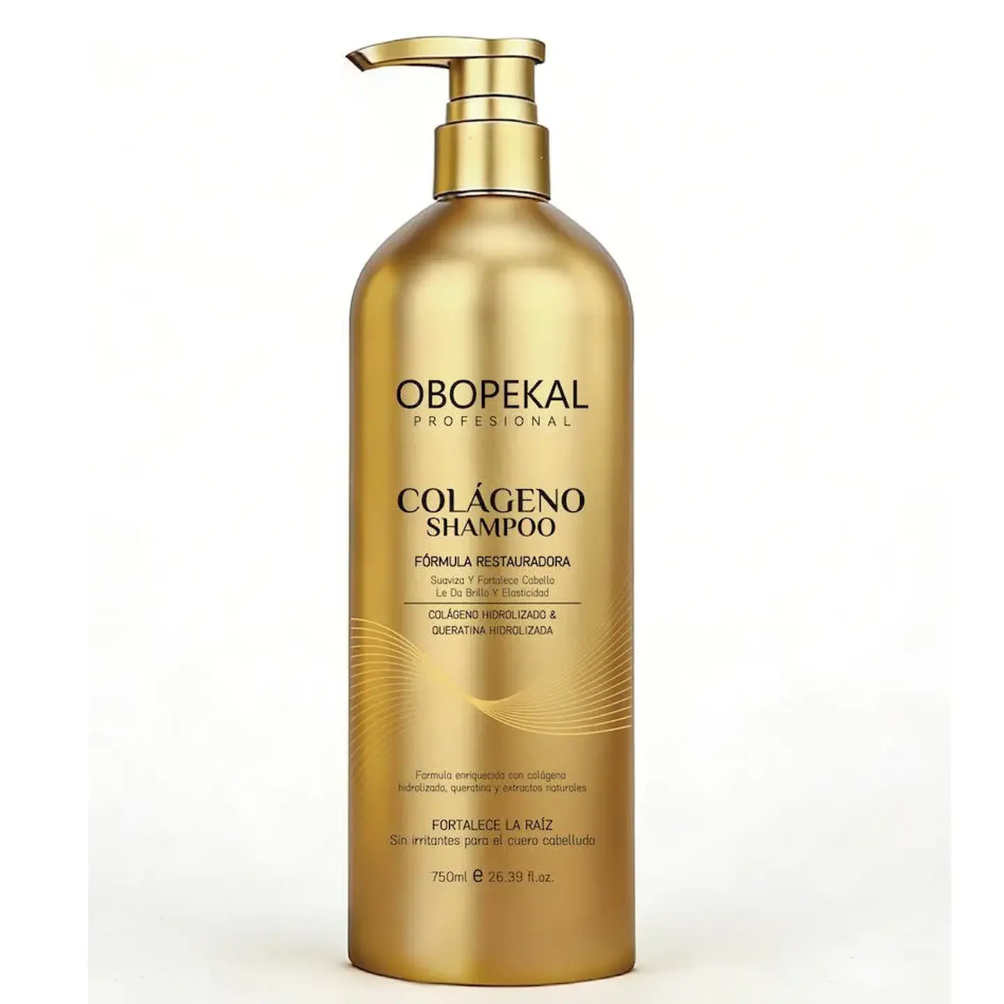 Kit Obopekal Colágeno Shampoo, Mascarilla Serum Restauracion 2
