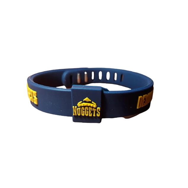 Pulseras silicona ajustable EQUIPOS NBA