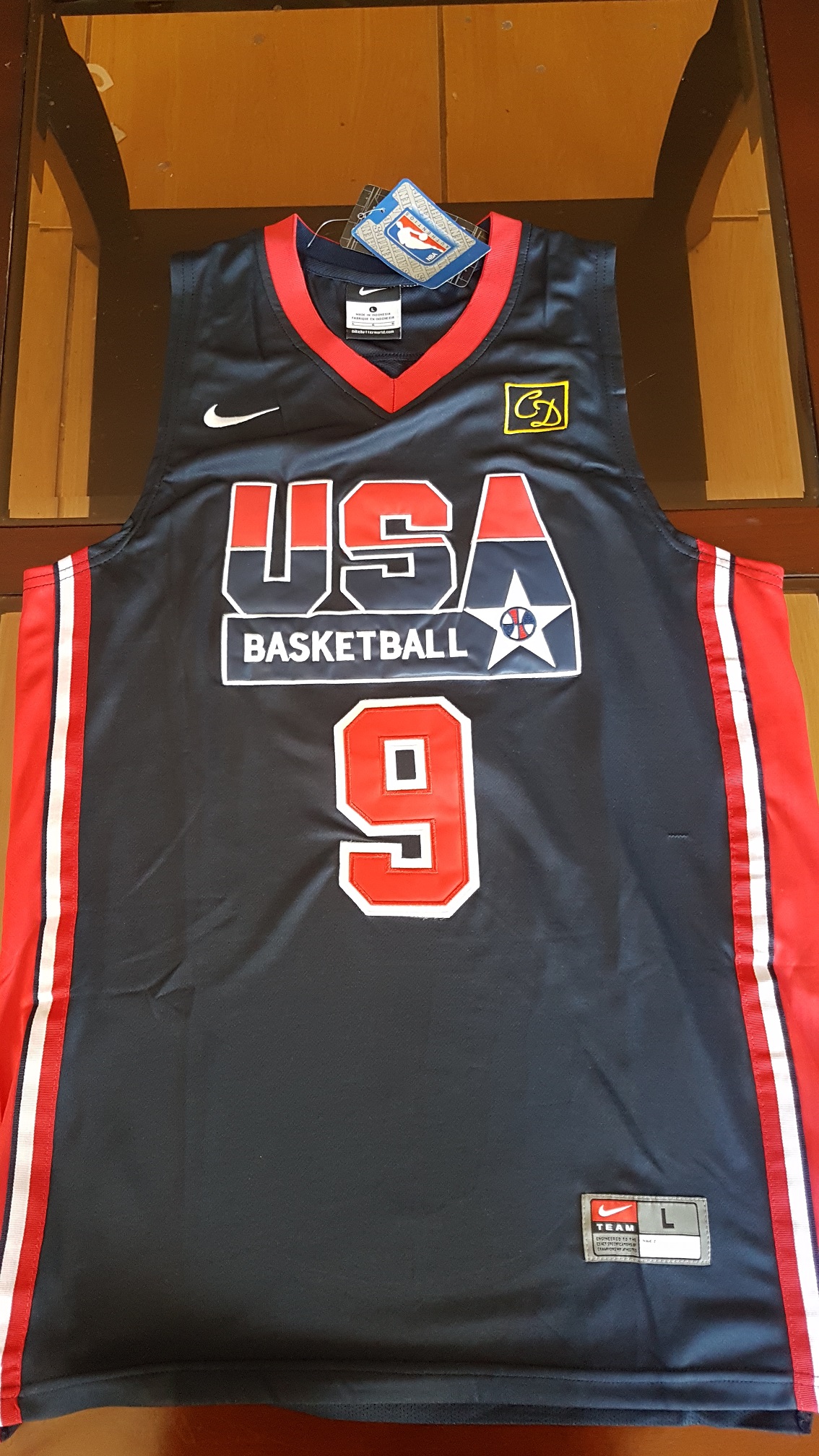 Camiseta Michael Jordan Dream Team USA 92