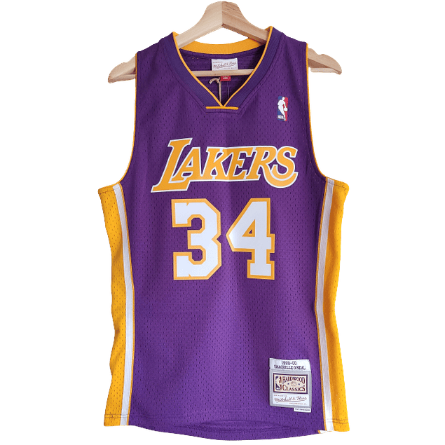 Camiseta NBA Shaquille O'Neal HWC Swingman (Los Angeles Lakers 99-00) Original