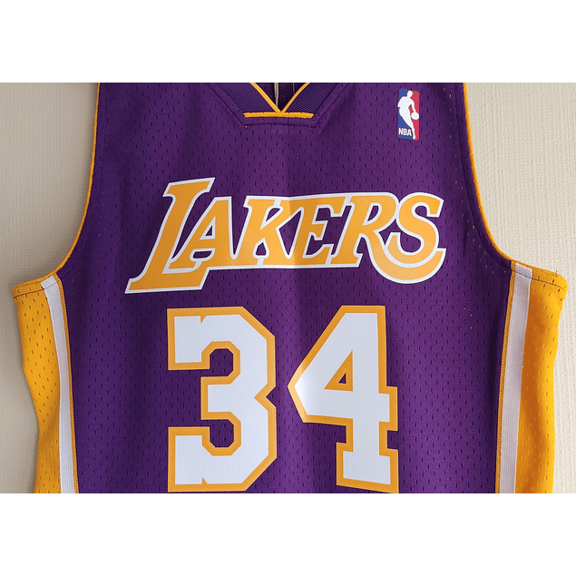 Camiseta NBA Shaquille O'Neal HWC Swingman (Los Angeles Lakers 99-00) Original