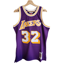 Adidas Camiseta Lakers Original Swingman Magic Johnson (purpura)