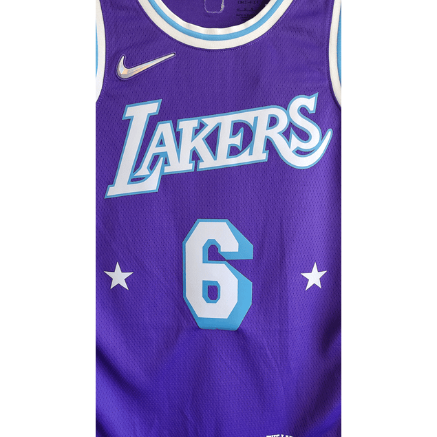 Camiseta NBA LeBron James City Edition Swingman (Los Angeles Lakers)