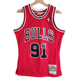 Camiseta NBA Dennis Rodman HWC Swingman (Chicago Bulls ﻿97/98)