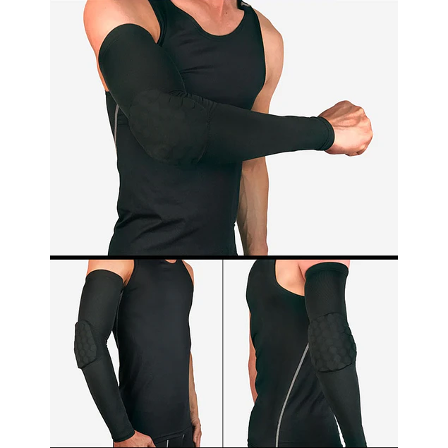 Manga de compresión Acolchada