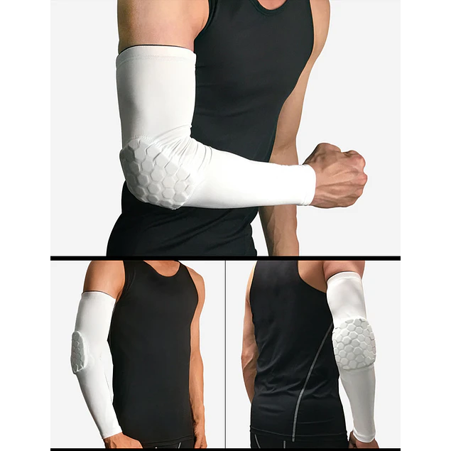 Manga de compresión Acolchada