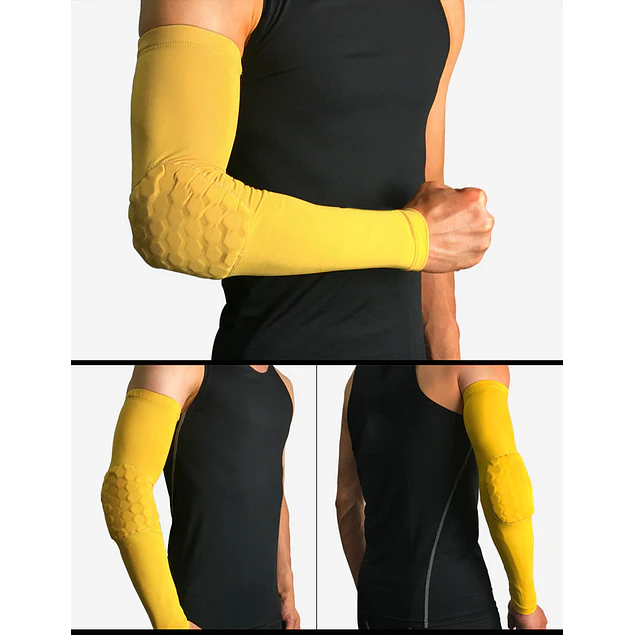 Manga de compresión Acolchada