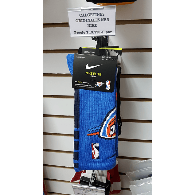 Calcetines NBA Oklahoma City Thunder Nike Elite