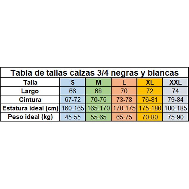 Calza 3/4 de compresión Pro Combat