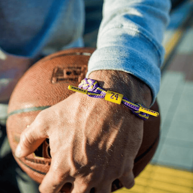 Pulseras NBA Jugadores cordón trenzada