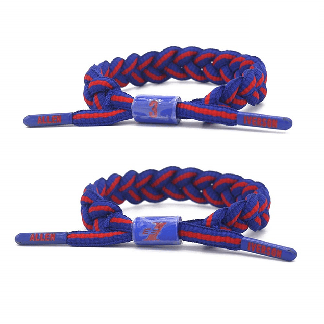 Pulseras NBA JUGADORES cordón trenzada