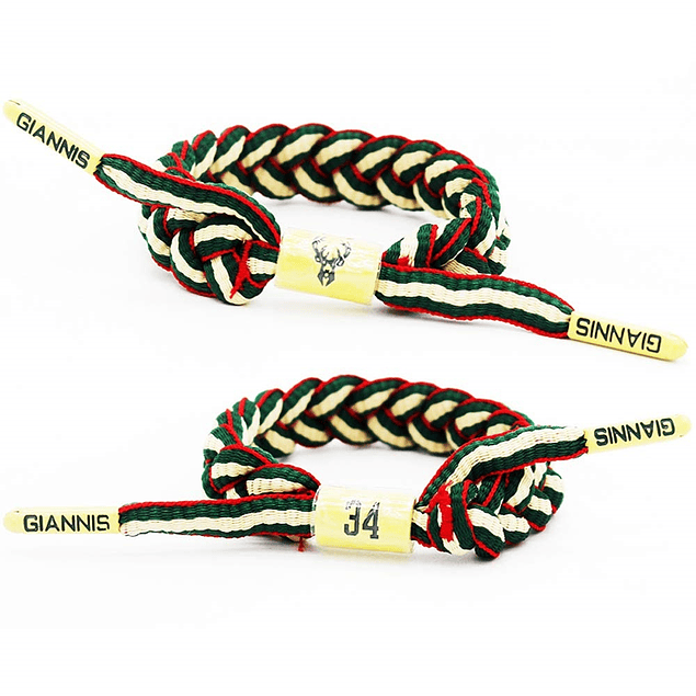 Pulseras NBA JUGADORES cordón trenzada