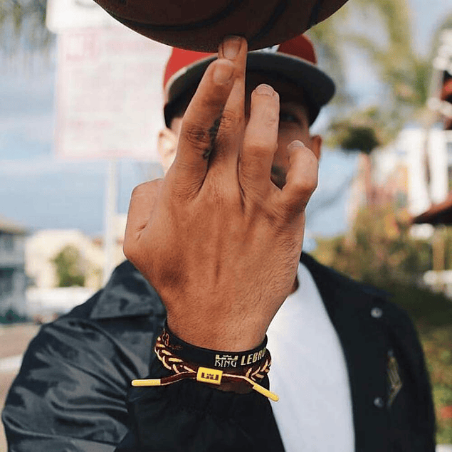 Pulseras NBA JUGADORES cordón trenzada