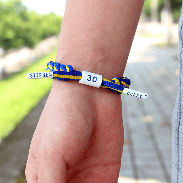 Pulseras NBA Jugadores cordón trenzada